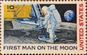 50th Anniversary Apollo 11 Postage Stamps Collection by Philatelic Mint