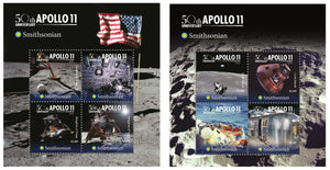 50th Anniversary Apollo 11 Postage Stamps Collection by Philatelic Mint