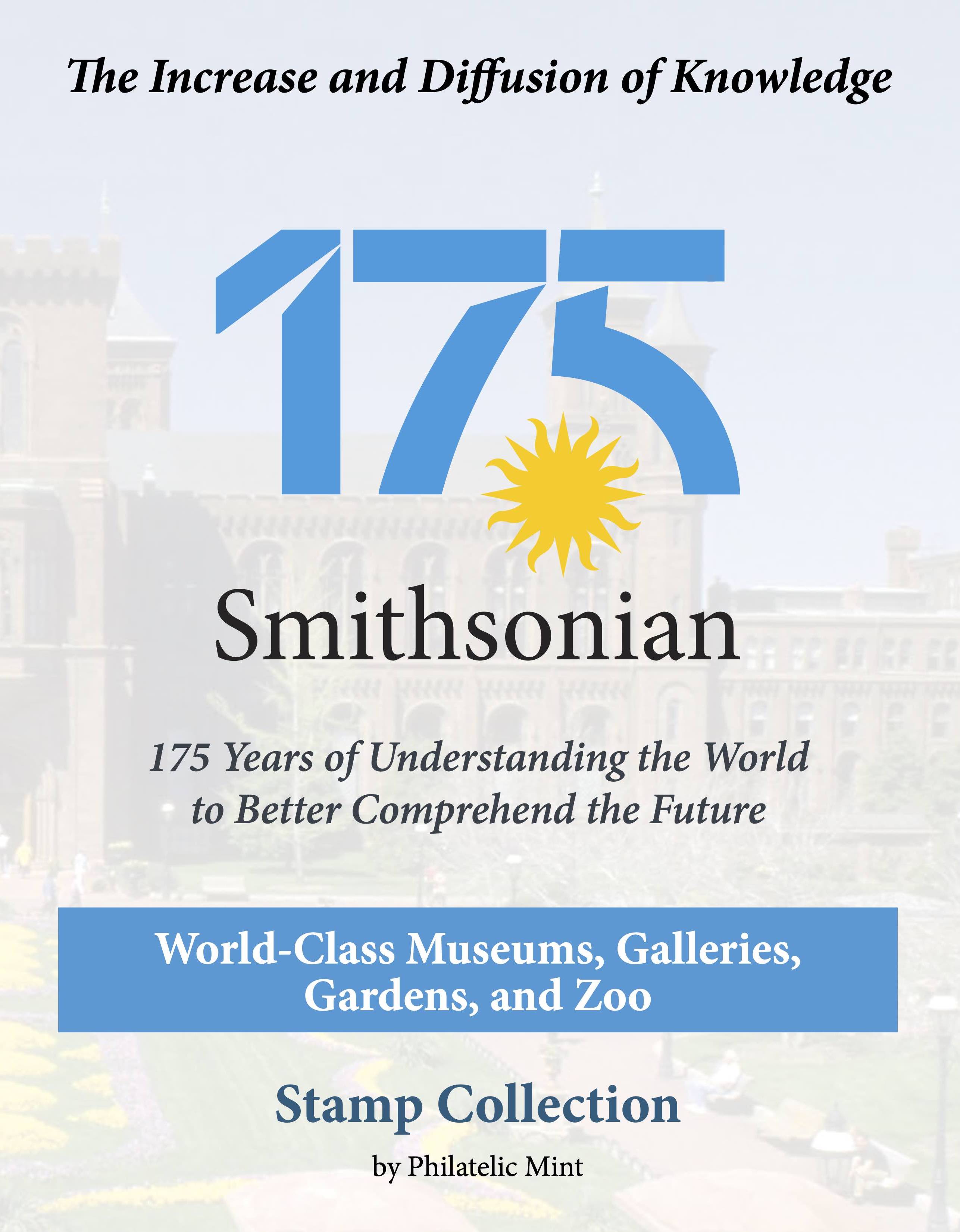 Celebrate Smithsonian's 175th Anniversary with this Stamp Collection by Philatelic Mint
