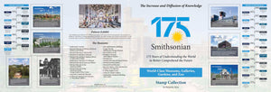 Celebrate Smithsonian's 175th Anniversary with this Stamp Collection by Philatelic Mint